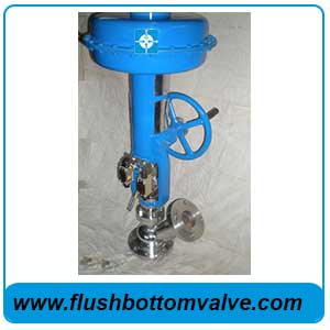 Pneumatic Flush Bottom Valves Manufacturer, Supplier